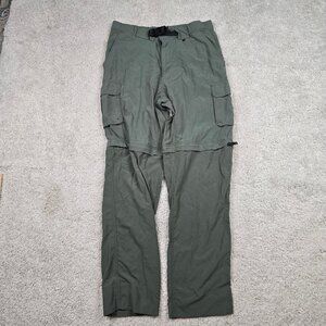 Boy Scouts of America Cargo Pants Mens Large 30x32 Convertible Slight Rip Photos